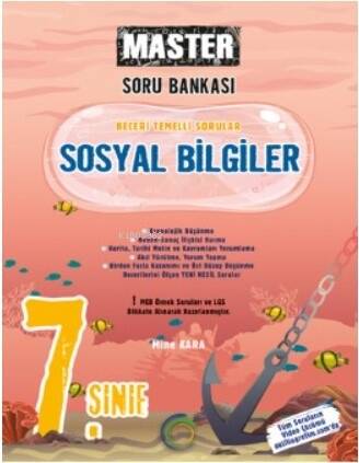 7. Sınıf Master Sosyal Bilgiler Soru Bankası - 1