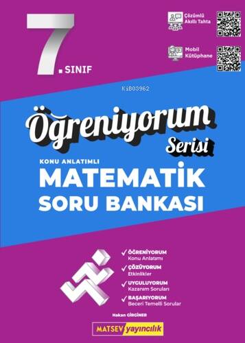 7. Sınıf Matematik Öğreniyorum Konu Anlatımlı Soru Bankası - 1