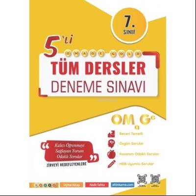 7. Sınıf Omage Gold Tüm Dersler Deneme Sınavı - 1