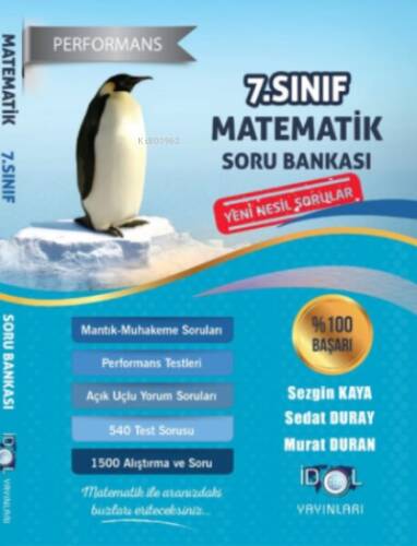 7. Sınıf Performans Matematik Soru Bankası İdol Yayınları - 1