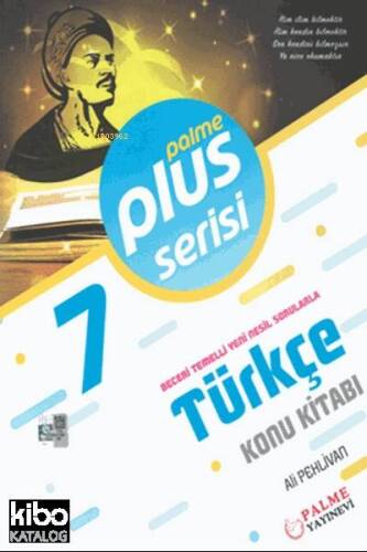 7. Sınıf Plus Serisi Türkçe Konu Kitabı; Beceri Temelli Yeni Nesil Sorularla - 1