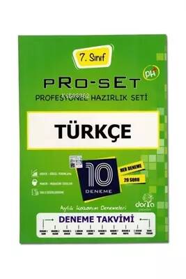 7. Sınıf Pro-Set Türkçe Denemeleri 25 Deneme - 1