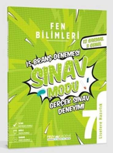 7. Sınıf Sınav Modu Fen Bilimleri - 1