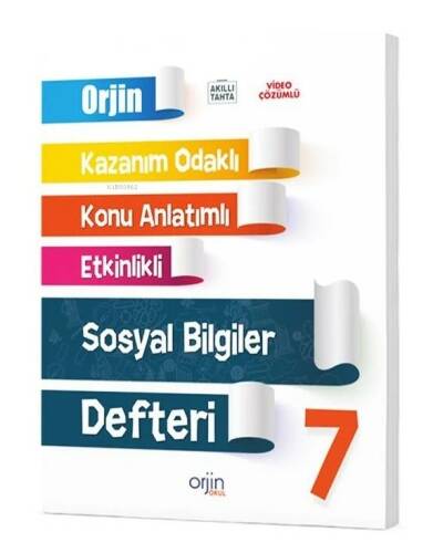 7. Sınıf Sosyal Bilgiler Akıllı Defter - 1