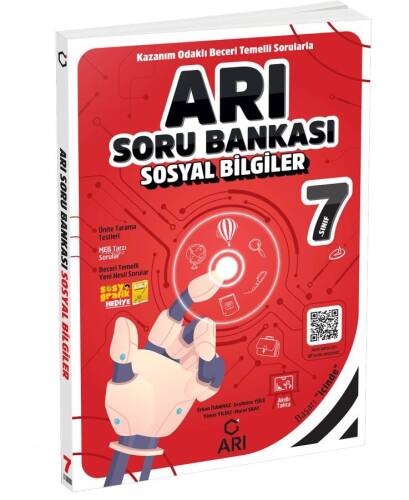 7. Sınıf Sosyal Bilgiler Arı Soru Bankası + Grafik Kitabı - 1