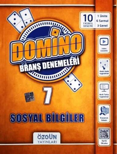 7. Sınıf Sosyal Bilgiler Domino Branş Denemeleri - 1