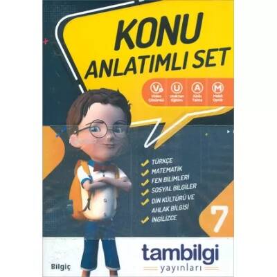 7. Sınıf Tüm Dersler Set Tambilgi Yayınları - 1