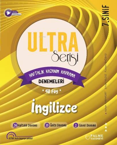 7. Sınıf Ultra Serisi İngilizce Deneme Kitabı (48 Föy) - 1