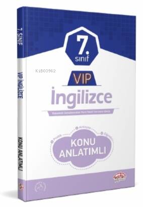 7 Sınıf Vip İngilizce Konu Anlatımlı - 1