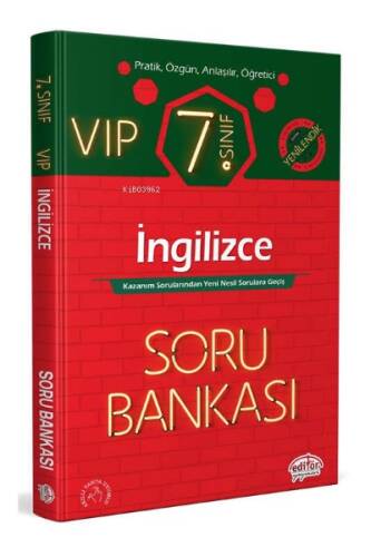 7. Sınıf VIP İngilizce Soru Bankası - 1