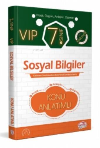 7 Sınıf Vip Sosyal Bilgiler Konu Anlatımlı - 1