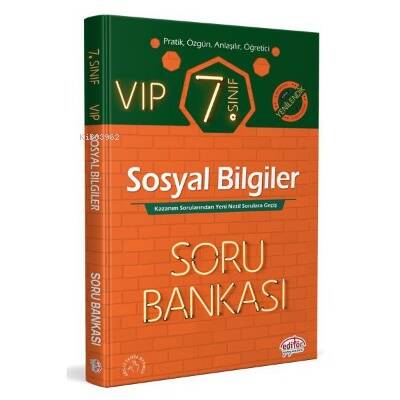 7. Sınıf VIP Sosyal Bilgiler Soru Bankası - 1