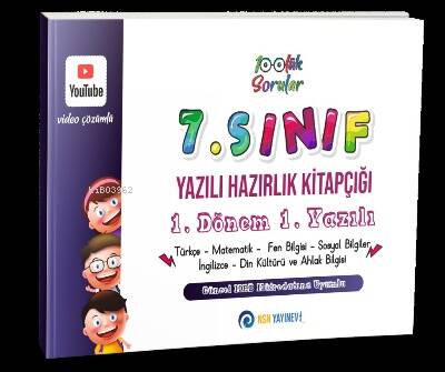 7. Sınıf Yazılı Hazırlık Kitapçığı 1. Dönem 1. Yazılı - 1