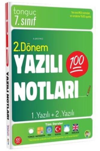 7. Sınıf Yazılı Notları 2. Dönem 1 ve 2. Yazılı - 1