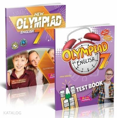 7 Sınıf Yeni Olimpiyat İngilizce; Test Kitabı 2 Kitap Set - 1