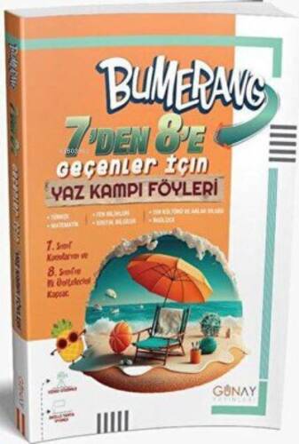 7'den 8'e Geçenler İçin Bumerang Yaz Kampı Föyleri - 1