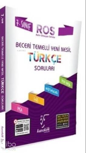 7.Sınıf Beceri Temelli Yeni Nesil Türkçe Soruları ROS - 1