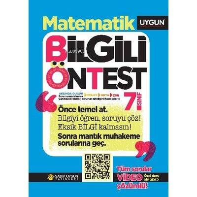 7.Sınıf Bilgili Ön Test Matematik - 1