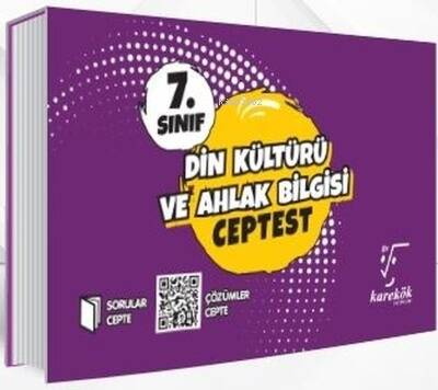 7.Sınıf Cep Test Din Kültürü Ahlak Bilgisi - 1