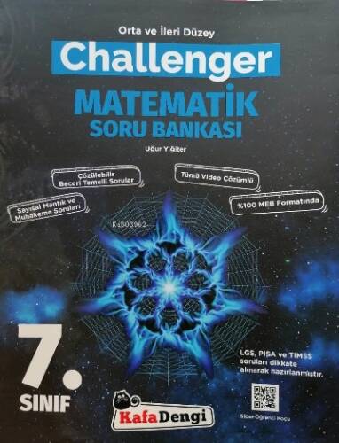 7.Sınıf Challenger Matematik Soru Bankası (Tümü Video Çözümlü) - 1