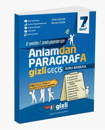 7.Sınıf İlk Adım Anlamdan Paragrafa Gizli Geçiş - 1