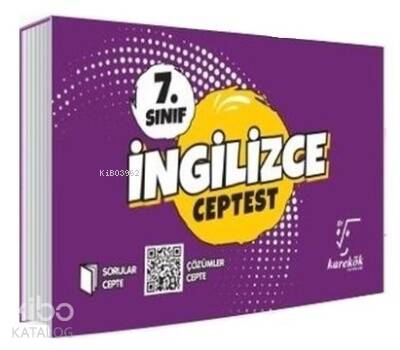 7.Sınıf İngilizce Cep Test - 1