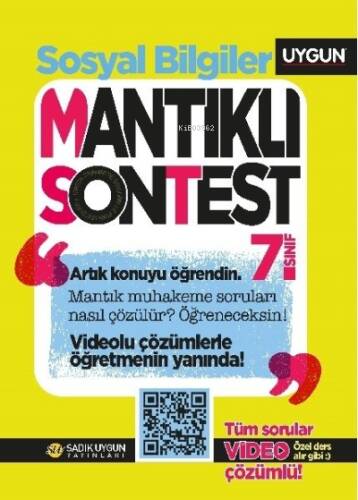 7.Sınıf Mantıklı Son Test Sosyal Bilgiler - 1