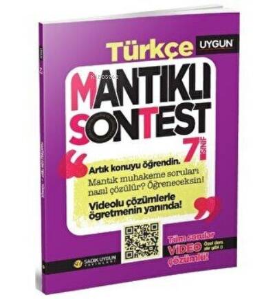 7.Sınıf Mantıklı Son Test Türkçe - 1