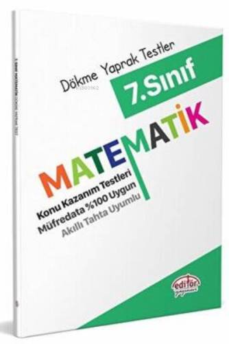 7.Sınıf Matematik Dökme Yaprak Test - 1