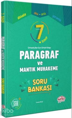 7.Sınıf Paragraf ve Mantık Muhakeme Soru Bankası - 1