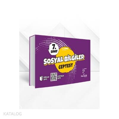 7.Sınıf Sosyal Bilgiler Cep Test - 1