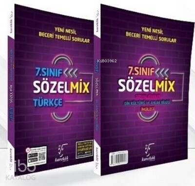 7.Sınıf Sözel Mix - 1