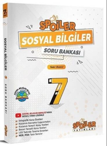 7.Sınıf Spoıler Sosyal Bılgıler Sb - 1