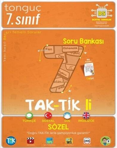 7.Sınıf Taktikli Sözel Soru Bankası - 1