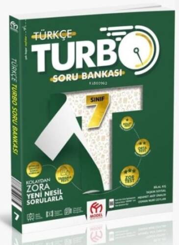 7.Sınıf Turbo Türkçe Soru Bankası - 1