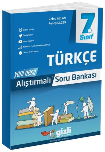 7.Sınıf Türkçe Alıştırmalı Soru Bankası - 1