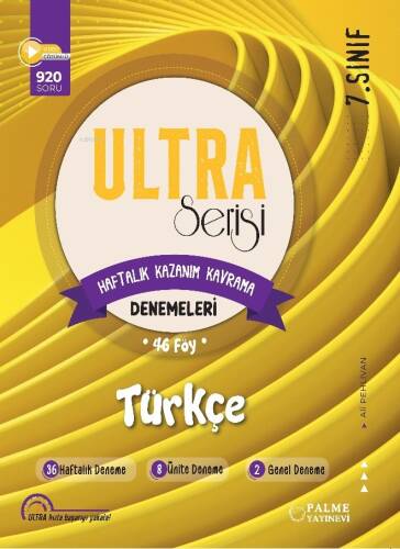 7.Sınıf Ultra Serisi Türkçe Denemeleri 46 Föy - 1