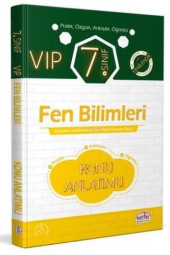 7.Sınıf VIP Fen Bilimleri Konu Anlatımlı - 1