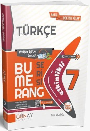 7.Sınıf Yeni Bumerang Etkinlikli Türkçe - 1