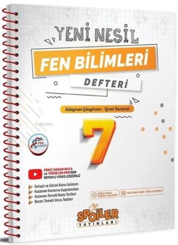 7.Sınıf Yenı Nesıl Fen Bılımlerı Defterı - 1