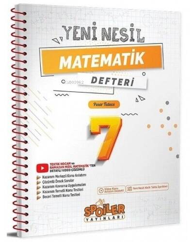 7.Sınıf Yenı Nesıl Matemetık Defterı - 1