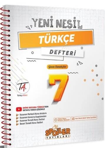 7.Sınıf Yenı Nesıl Turkce Defterı - 1