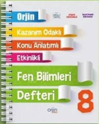 8 Fen Bilimleri Defteri - 1