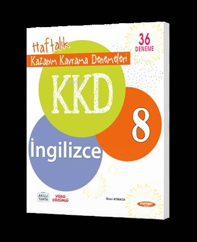 8 İngilizce Haftalık Kazanım Kavrama Denemeleri (36 Fasikül) - 1