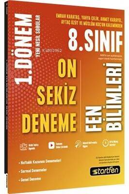 8. Sınıf 1. Dönem 18Li Fen Bilimleri Denemesi - 1