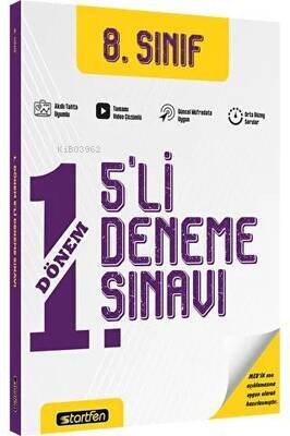 8. Sınıf 1. Dönem 5Li Genel Deneme Sınavı - 1