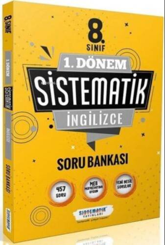 8. Sınıf 1. Dönem İngilizce Sistematik Soru Bankası - 1