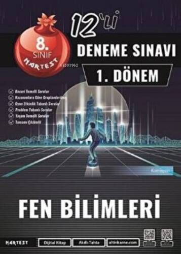 8. Sınıf 1. Dönem Mod 12 Fen Bilimleri Deneme Sınavı (kampanyalı) - 1