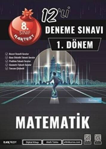 8. Sınıf 1. Dönem Mod 12 Matematik Deneme Sınavı (kampanyalı) - 1