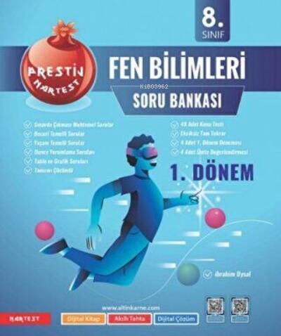 8. Sınıf 1. Dönem Prestij Fen Bilimleri Soru Bankası (kampanyalı) - 1